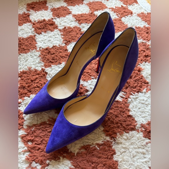 Christian Louboutin Iriza Violet Size 40 - Picture 1 of 7